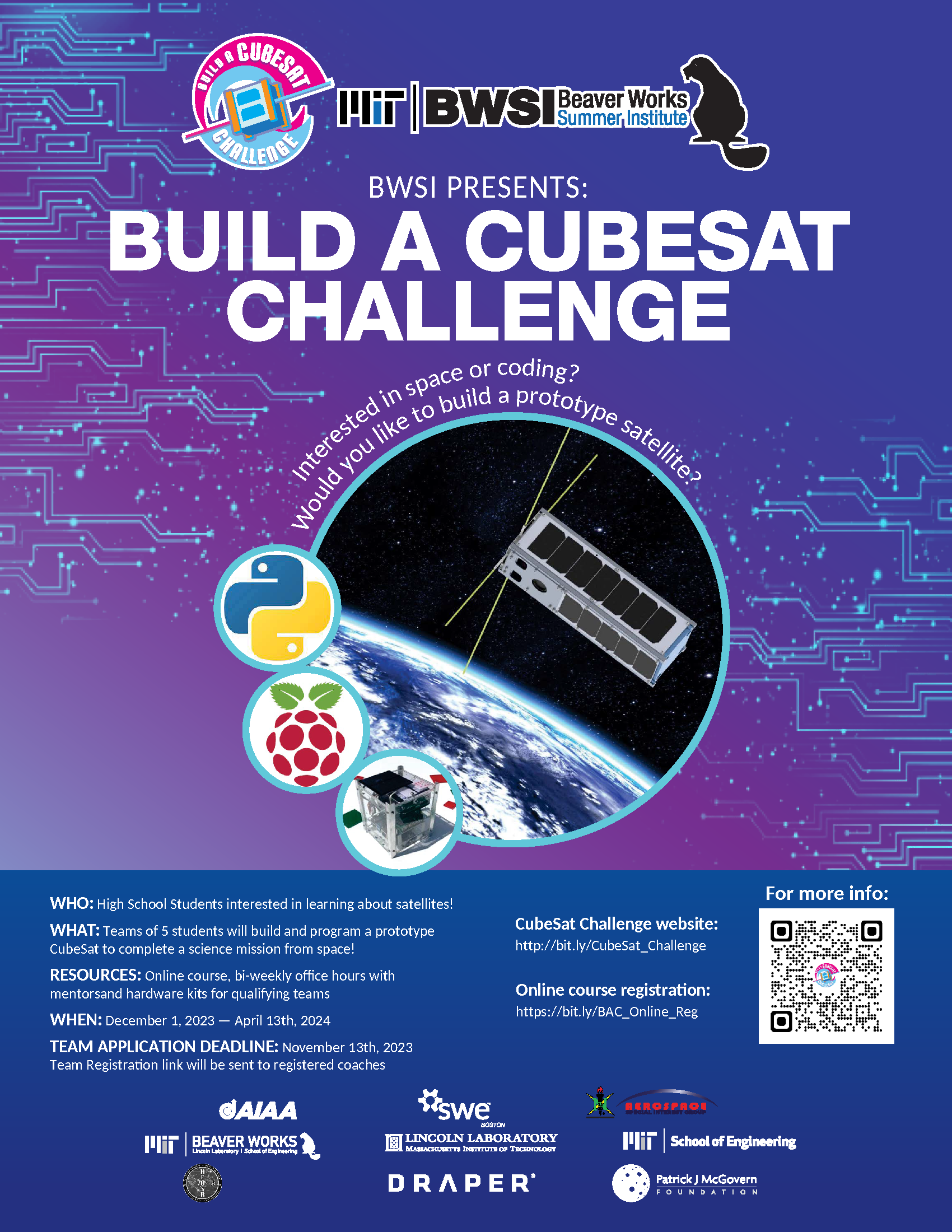 Build a CubeSat 2023 Flyer