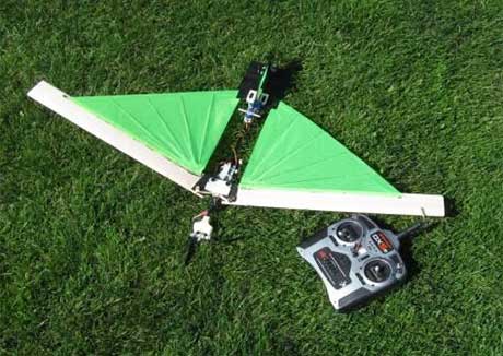 Small UAV from 2012 2.007 Course, “Deployable Mini UAV”