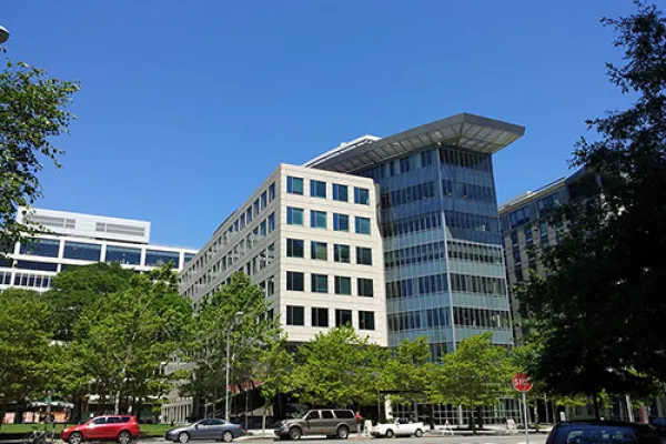 White building